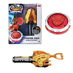 Дзиґа Auldey VI Starter Pack Палаючий Бойовий Ведмідь Blazing War Bear Infinity Nado det0018487 - мініатюра 6