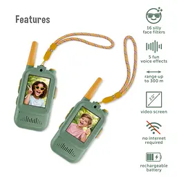 Дитяча відеорація Zazu Walkie Talkie шавлія (ZA-WALKIETALKIE-02) - мініатюра 2