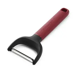 Овочечистка горизонтальна KitchenAid Classic, 18 см, червоний (KHA145OHEREG) - мініатюра 1