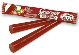 Жувальні цукерки Fini Regaliz Fresa Gourmet зі смаком полуниці 32г