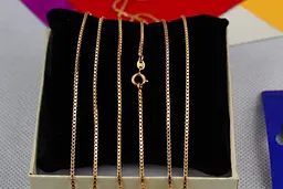 Цепь Xuping Jewelry веницианка 60 см 1,5 мм золотистая