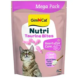 Вітаміни GimCat NUTRI TAURINE BITES QUARK для котів з сиром і таурином 425 г