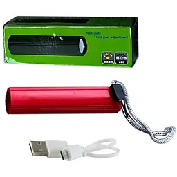 Ручний ліхтар BL-148 акумуляторний міні 1LED USB - мініатюра 8