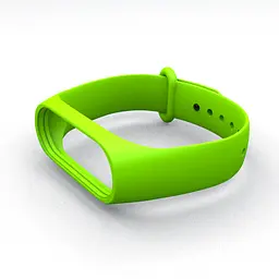 Силіконовий ремінець для фітнес-браслета XiaomiXiaomi Band 3 4 Lime Лайм
