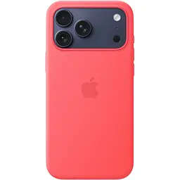Чохол Apple Silicone Case with MagSafe для iPhone 17 Pro Max Bright Guava (MHW64ZM/A) [170571] - мініатюра 3