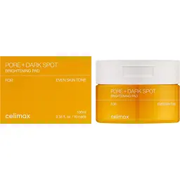 Пади для звуження пор Celimax Pore+Dark Spot Brightening Pad освітлюючі 40 шт. 100 мл
