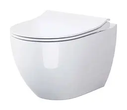 Унітаз підвісний CET B246 Cersanit Zen CleanOn з дюропластовим Slim сидінням SoftClose+QuickRelease 30412