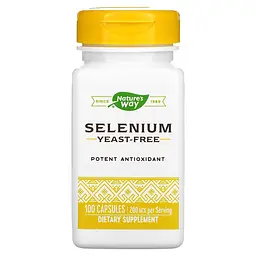 Вітаміни та мінерали Nature's Way Selenium, 100 капсул