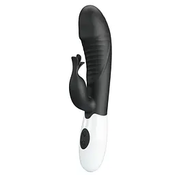 Вібратор - Pretty Love Rasmussen Dual Vibrator Black - мініатюра 4
