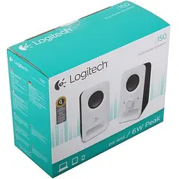 Акустична система Logitech Z-150 Snow White (980-000815) - мініатюра 8