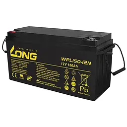 Акумуляторна батарея для ДБЖ Long AGM VRLA 12 V / 100 А*ч (WPL150-12N) - мініатюра 1