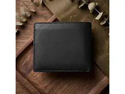 Чоловічий портмоне з натуральної шкіри Cortina 5068 nero Чорне 12,5х10,5х2,5 см TONY PEROTTI acs0032347 - мініатюра 6
