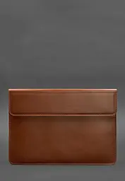 Шкіряний чохол-конверт BlankNote на магнітах для MacBook 13 Світло-коричневий - мініатюра 2