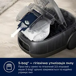 Пилосос з мішком Electrolux EB61C1OG - мініатюра 5