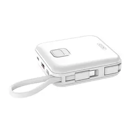 Акумулятор зовнішній магнітний Baseus Magnetic Mini Wireless Fast Charge 20W 5000 mAh білий P10022107223-00 - мініатюра 2