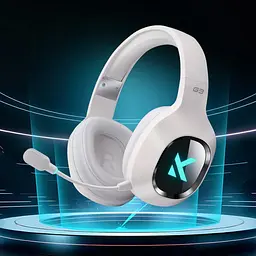 Ігрові навушники MCHOSE G9 White [165372] - мініатюра 2