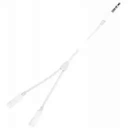 Аудіо двійник Apple AUX 3.5 Male Share-to-2AUX Female-Jack MH028 білий Box