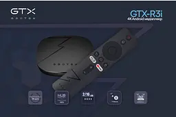 Смарт-ТВ-приставка Android SmartTV Box Geotex GTXR3i - мініатюра 2