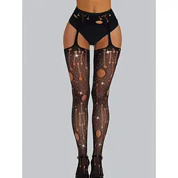 Панчохи JSY WW7021 Black One Size - мініатюра 5