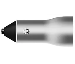 Автомобільний зарядний пристрій Zmi Car Charger with Display 18W сірий - мініатюра 4