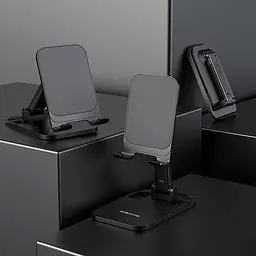 Підставка-тримач Borofone BH27 Superior folding Desktop Stand настільна чорний - мініатюра 5