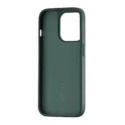 Чохол Jinduka Leather Ringo iPhone 15 Pro Green - мініатюра 3