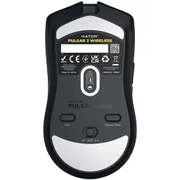 Bluetooth миша HATOR Pulsar 3 HTM630 Wireless Black UA - мініатюра 6