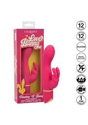 Вібратор кролик CalExtoics Love Bunny, 19 см (рожевий) - мініатюра 8