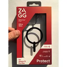 Оригінальний протиударний чохол Gear4 Crystal Palace MagSafe для iPhone 15 Pro MAX - мініатюра 3