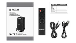Акустична система Real-El X-775 Black - мініатюра 3