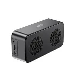Акустична система XO F41 Mirror Clock bluetooth Speaker Чорна 6920680846139