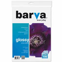 Фотопапір Barva A4 Everyday Glossy180 г 100с (IP-CE180-283)