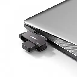 Флешка Usams USB 3.0 Rotatable High Speed Flash Drive 64 GB (US-ZB196) - мініатюра 2