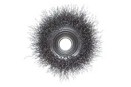 Корщітка Intertool для болгарки УШМ дротяна щітка чашкова 65 мм рифлена BT-1065 - мініатюра 2
