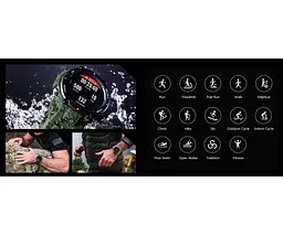 Смарт-годинник Amazfit T-Rex Camo Green - мініатюра 4