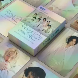 Ломо Карти Lomo Card China Stray Kids / SKZ Стрей Кідс голографічні СС C SK 07 - мініатюра 3