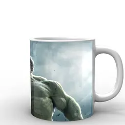 Кухоль GeekLand Халк Hulk avengers hulk HU.02.016 330 мл білий - мініатюра 3