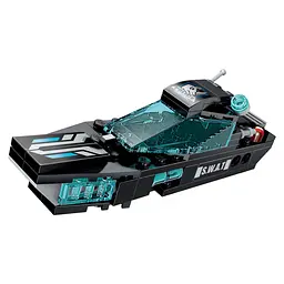 Дитячий Конструктор Qman 1413-1-8 транспорт, зброя, 95 дит. Wave Breaker Yacht