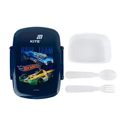 Ланч-бокс дитячий Kite Hot Wheels з наповненням, 750 мл (HW26-163) - мініатюра 4
