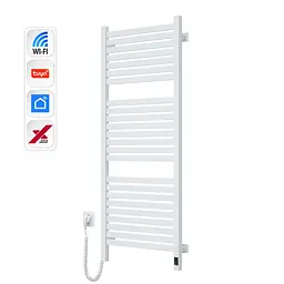 Navin Рушникосушка електрична Авангард Х, 1200х480х71мм, Wi-Fi, сталь, білий, ліве підключення