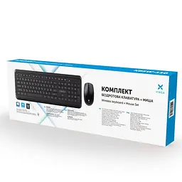 Комплект (Клавіатура та миша) Vinga KBSW-110 Wireless (KBSW-110) Black (KBSW-110 Black) - мініатюра 6