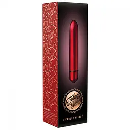 Віброкуля Rocks Off RO-90mm 10 Speed Scarlet Velvet, 9х1.7 см. - мініатюра 3