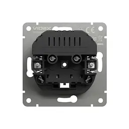 Розетка одинарна із заземленням USB-Aта C 20W вугільно-чорна Videx Nota (VF-NT-SK1GUC-BL)  - мініатюра 4