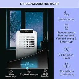 Кондиціонер мобільний Klarstein Pure Blizzard Smart 7k (10035805) - мініатюра 4