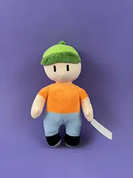 М'яка іграшка Stumble Guys (офіційний мерч), 25 см, плюшевий персонаж з гри, для дітей та колекціонування L11501