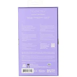 Розкішний вібратор Pillow Talk Sassy Purple Special Edition Сваровськи пов'язка на очі + гра - мініатюра 10