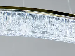 Підвісна LED люстра Diasha 1712/800+600+400G з трьома кільцями, золото, 125 W, освітлення 10-25 м2 - мініатюра 5