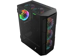 Корпус 1stPlayer XF-BK-4F7 Black - мініатюра 4