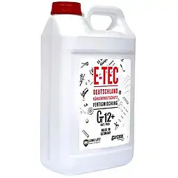 Антифриз E-TEC Gt12+ Glycsol концентрат червоний 4л 9585 - мініатюра 2