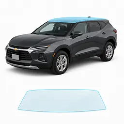 Антигравійна захисна бронеплівка за лекалами для Chevrolet Blazer III 2019-2022 - зона даху